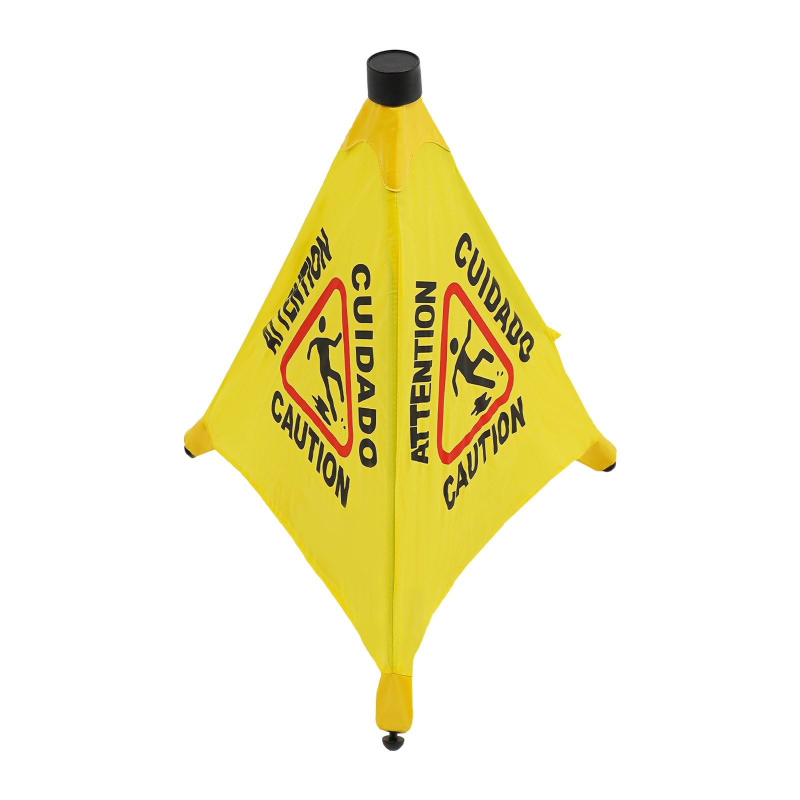 8Pcs Wet Floor Sign Foldable A Frame Caution Floor Sign Plastic Indoor Outdoor