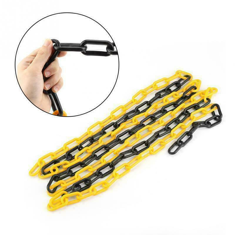 1X Crowd Control Plastic Chain Utility Safety Barrier Indoor& Outdoor new