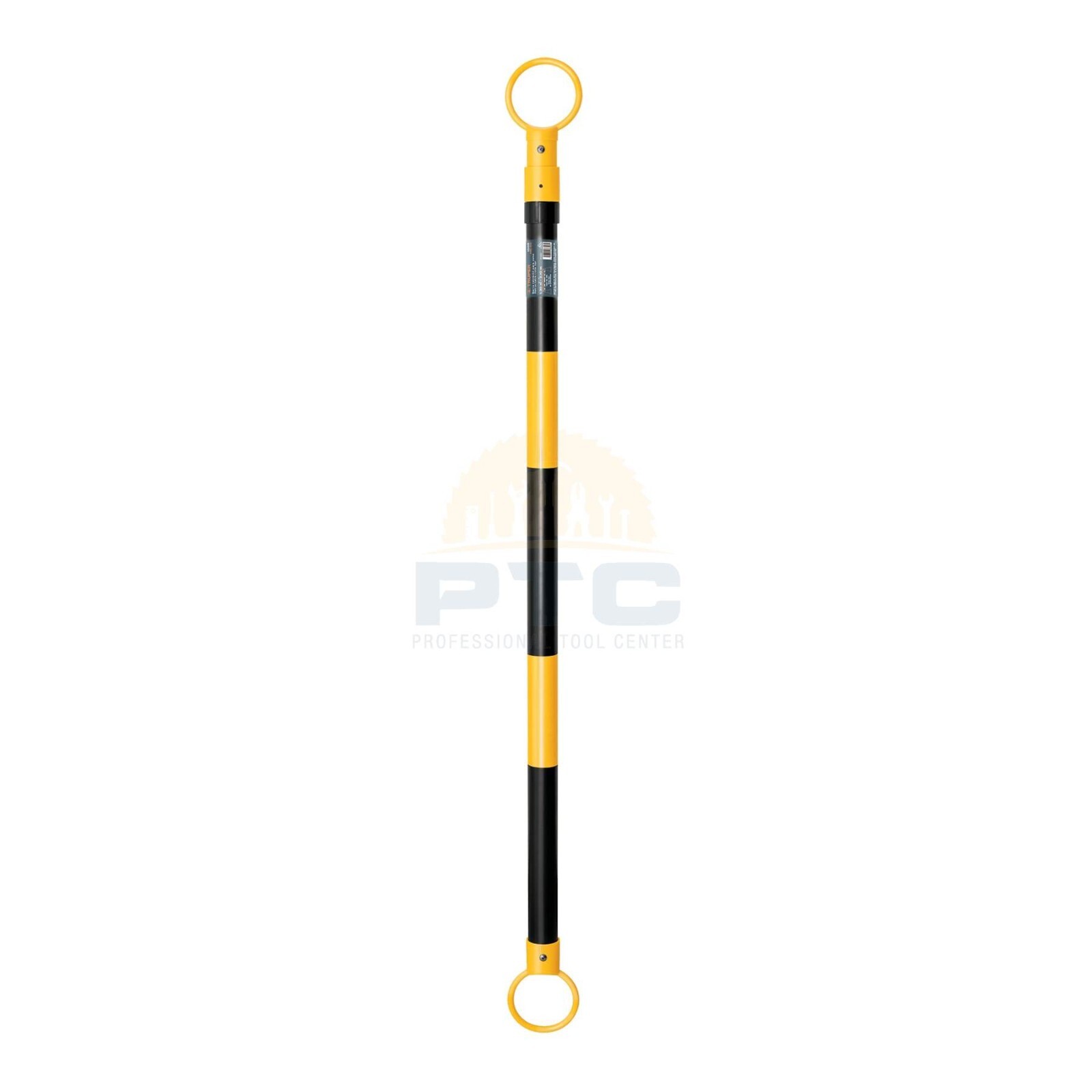 Truper BARE-4210 Extendable bar from 1.3 to 2.1 m reflective for cones
