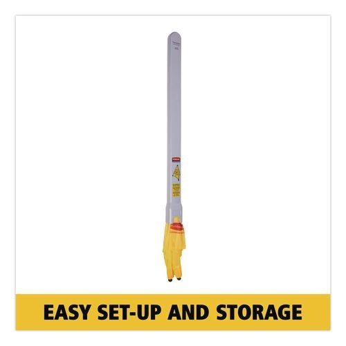 Rubbermaid Commercial Pop-Up Wet Floor Safety Cone, 21 x 21 x 30, Yellow