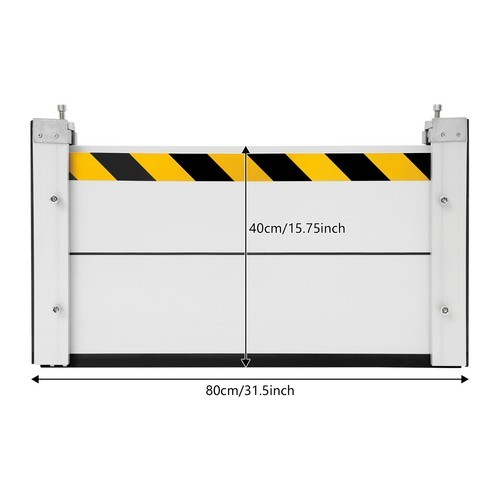 Flood Protection Barrier Reusable Flood Barrier Heavy Duty Unit Module Design
