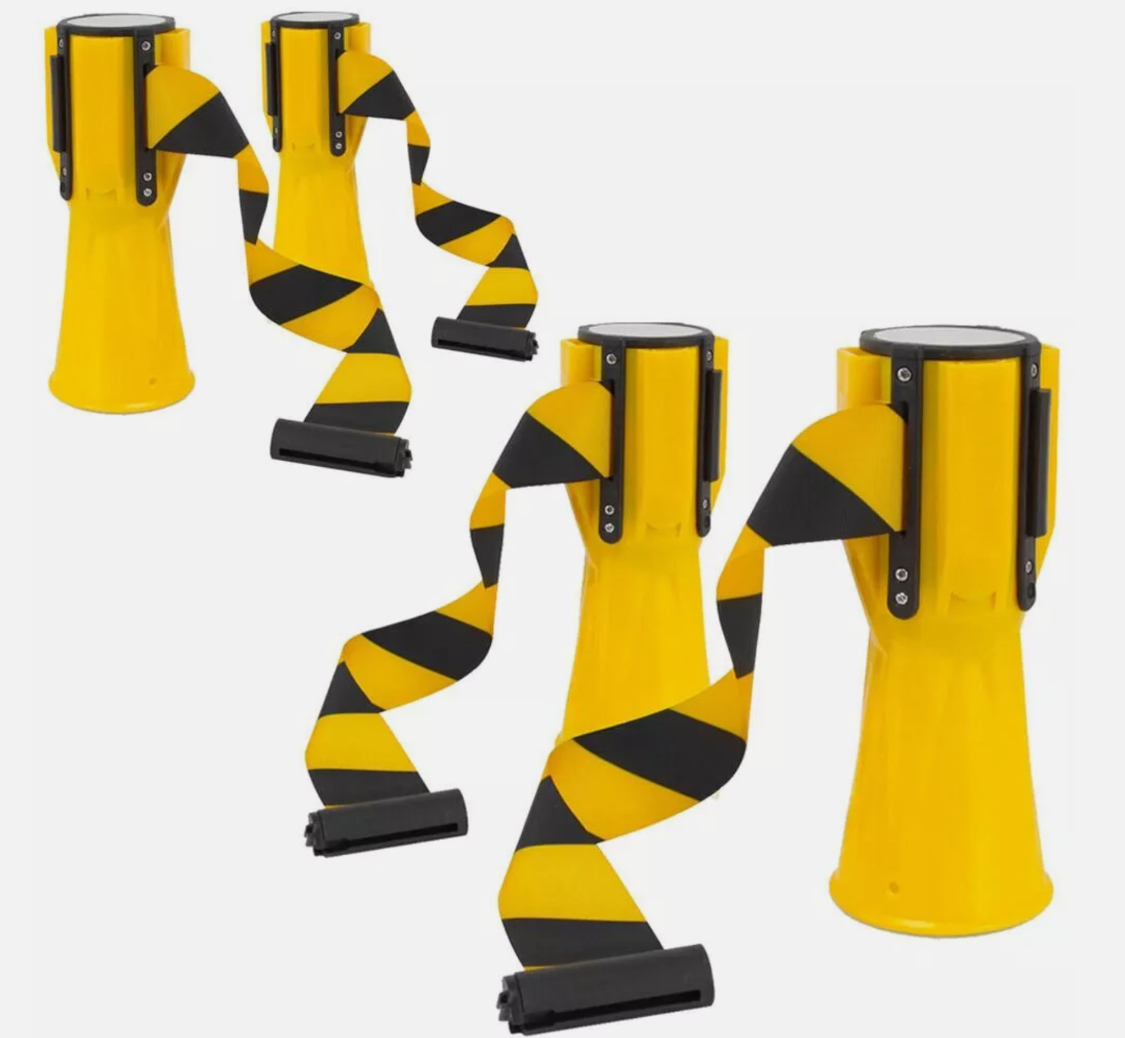 Pyle (set of 4) Hazard Warning Traffic Cone Belt PCNTP16X4 – free shipping
