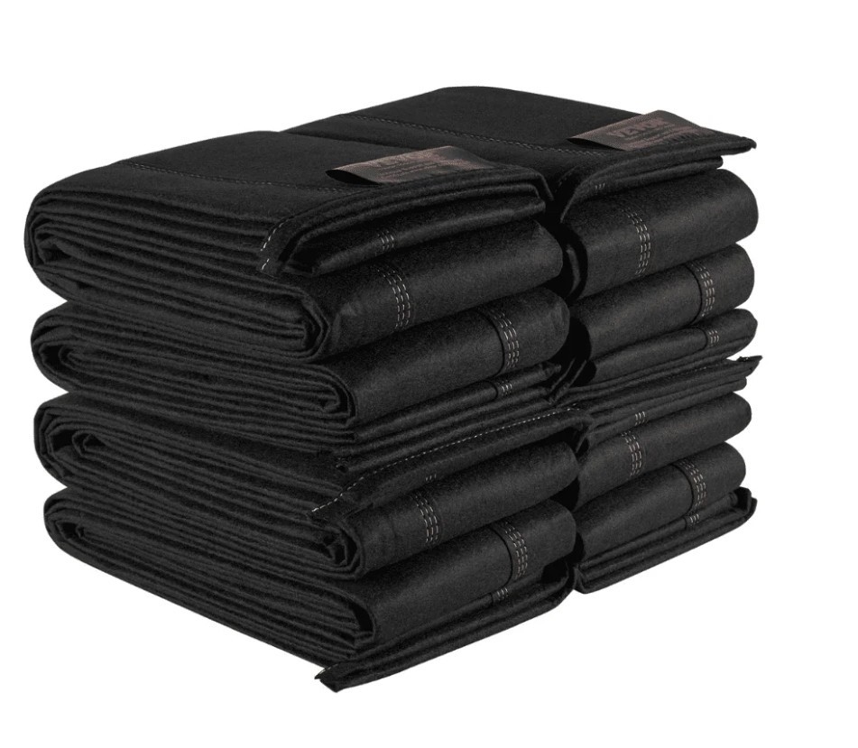 VEVOR Flood Barriers, Water Activated Dam Bags 8-Pack – 16.4ft x 6in each