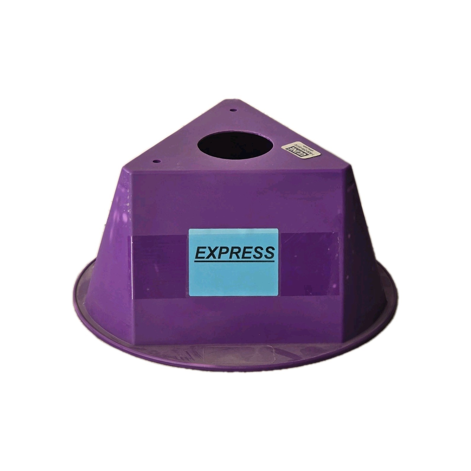 Uline Inventory Control Cap 10″ x 5″ Cones Purple Used Quantity 10